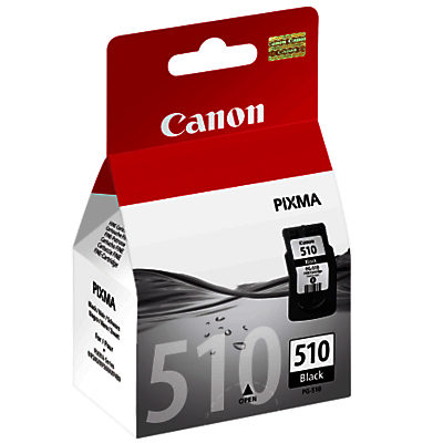 Canon Pixma Inkjet Cartridge, Black, PGI-510